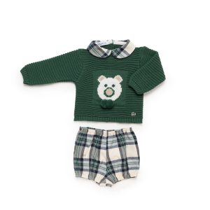 CONJUNTO PANTALON CUADROS OSO Ref: 25589