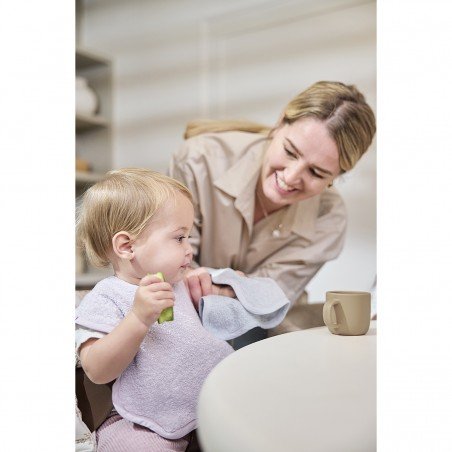 PACK 3 TOALLAS FACIALES 30x30 CM ME-TERRY WAVY GREY BLUE - Imagen 2