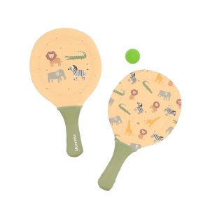 Palas de Playa Neopreno Wild Animals con Pelota