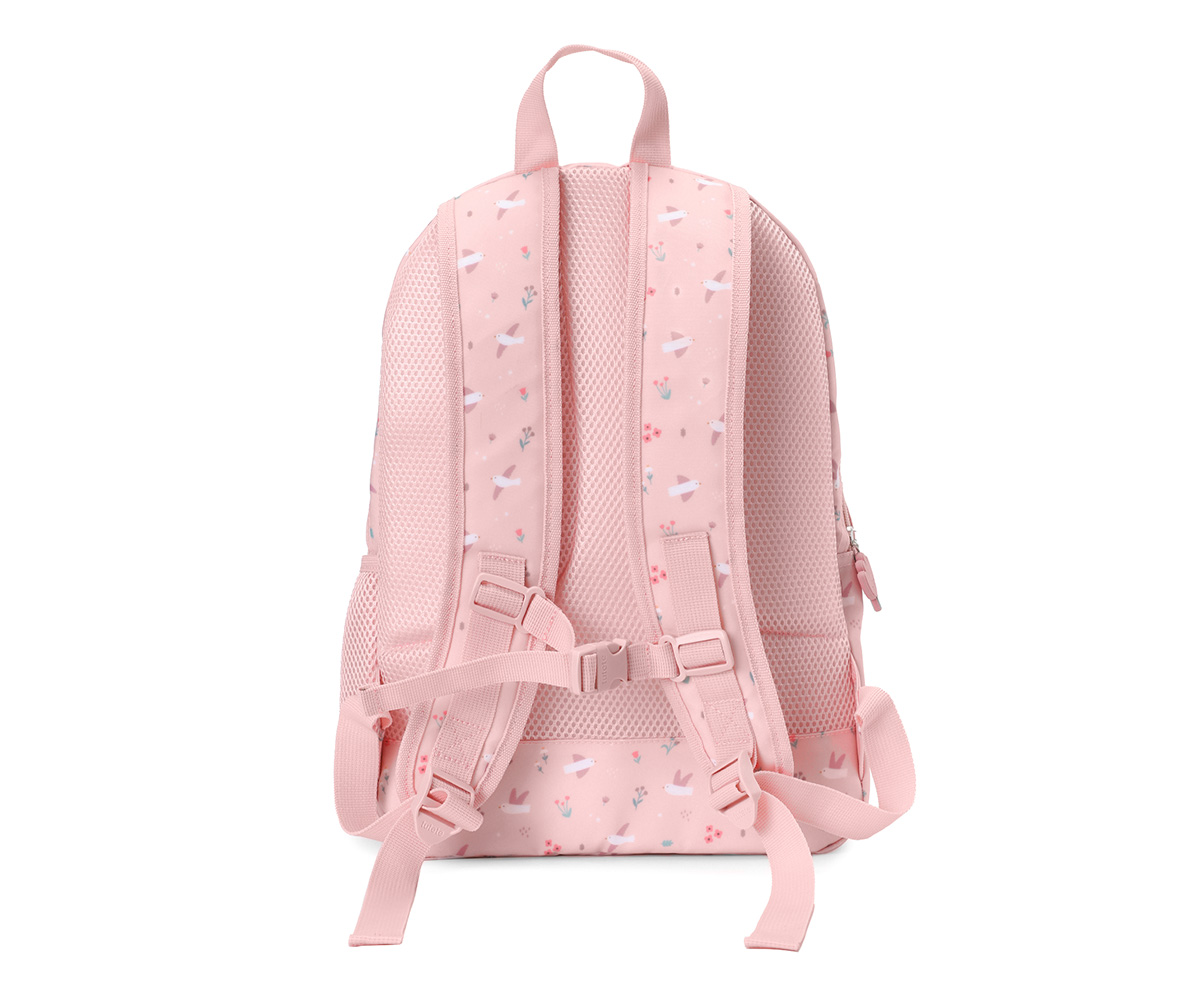 Mochila Mediana Blossom Birds + Llavero Personalizable - Imagen 3