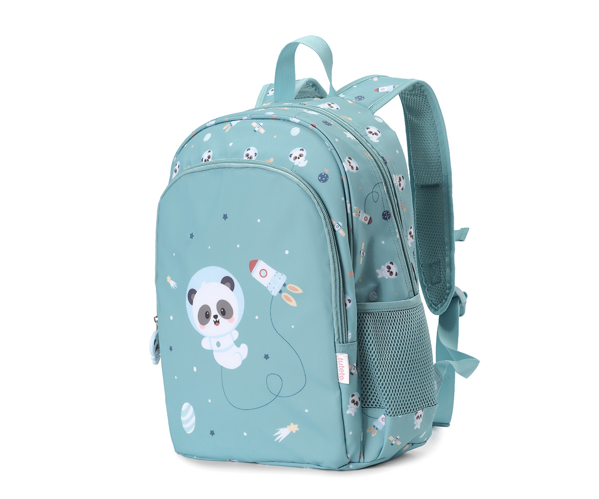 Mochila Mediana Pandas in Space + Llavero Personalizable - Imagen 3