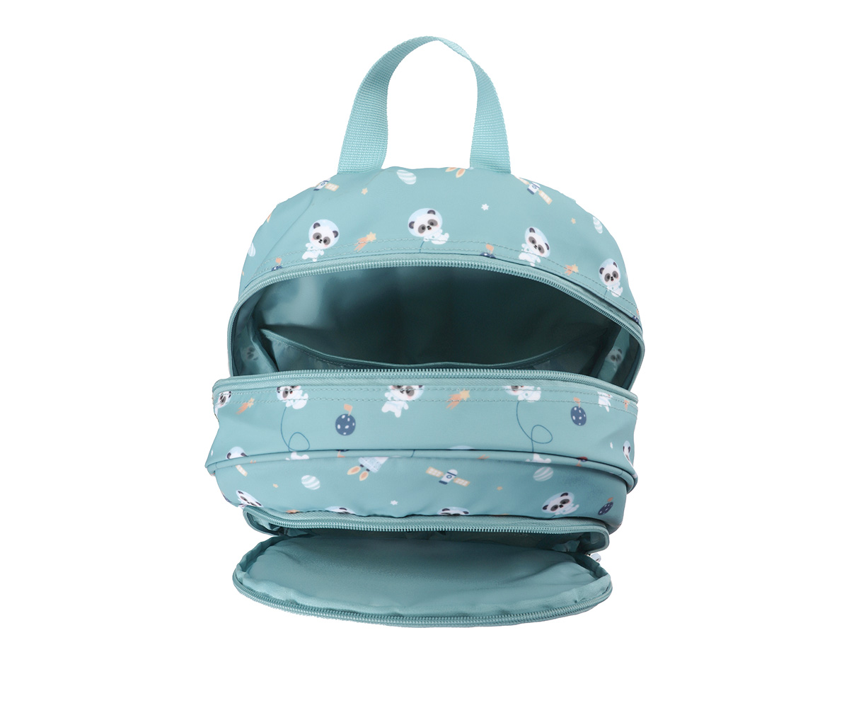 Mochila Mediana Pandas in Space + Llavero Personalizable - Imagen 6