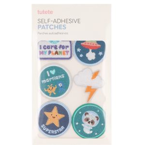 Set de Parches Textiles Autoadhesivos Space