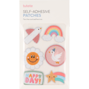 Set de Parches Textiles Autoadhesivos Happy Day