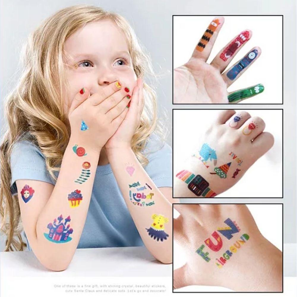 Set Stickers Uñas y Tattoos - Imagen 2