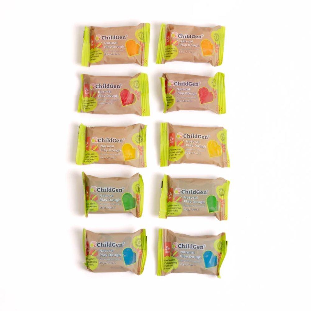 PLASTILINA NATURAL MINIPACK (10 x 50gr.) - Imagen 2