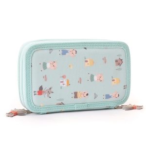Estuche Plumier Doble The Three Little Pigs