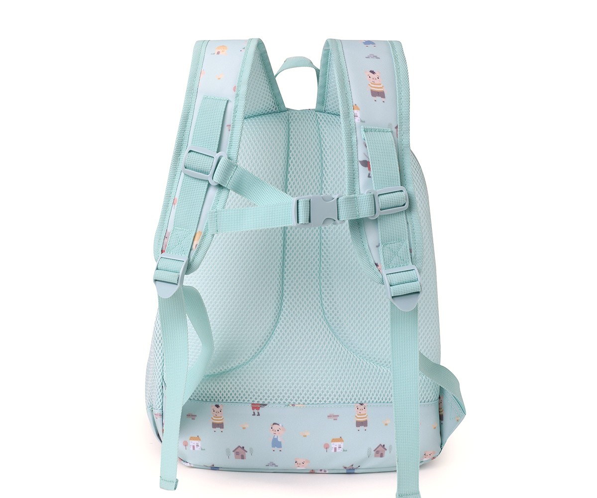 Mochila Mediana The Three Little Pigs + Llavero Personalizable - Imagen 5