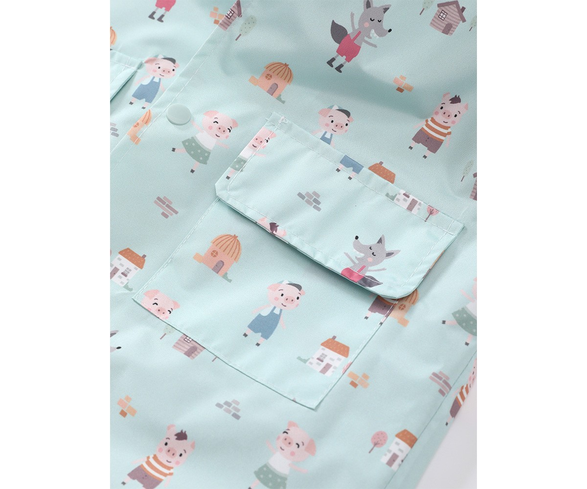 Chubasquero Infantil The Three Little Pigs - Imagen 3
