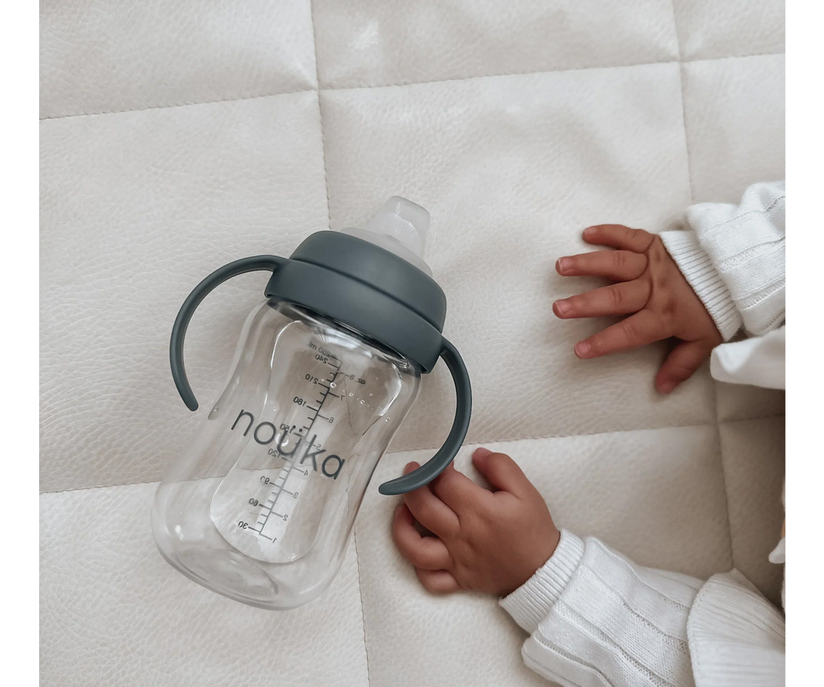 Taza Transitional con Pajita Flexible con Peso 240ml Bloom - Imagen 3