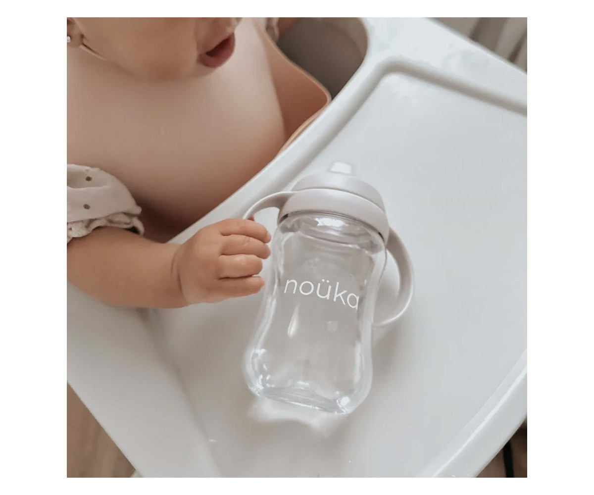 Taza Transitional con Pajita Flexible con Peso 240ml Bloom - Imagen 2