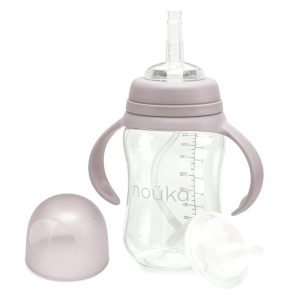Taza Transitional con Pajita Flexible con Peso 240ml Bloom
