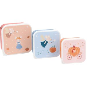 3 Cajas Almuerzo Mouse Fairies
